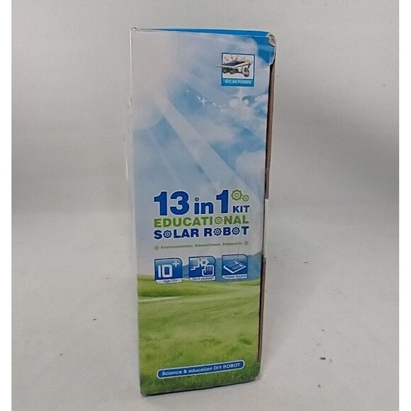 13 In 1 Educational Solar Power Robot Kit Turtle-Bot Green Energy Model - Picture 3 of 9